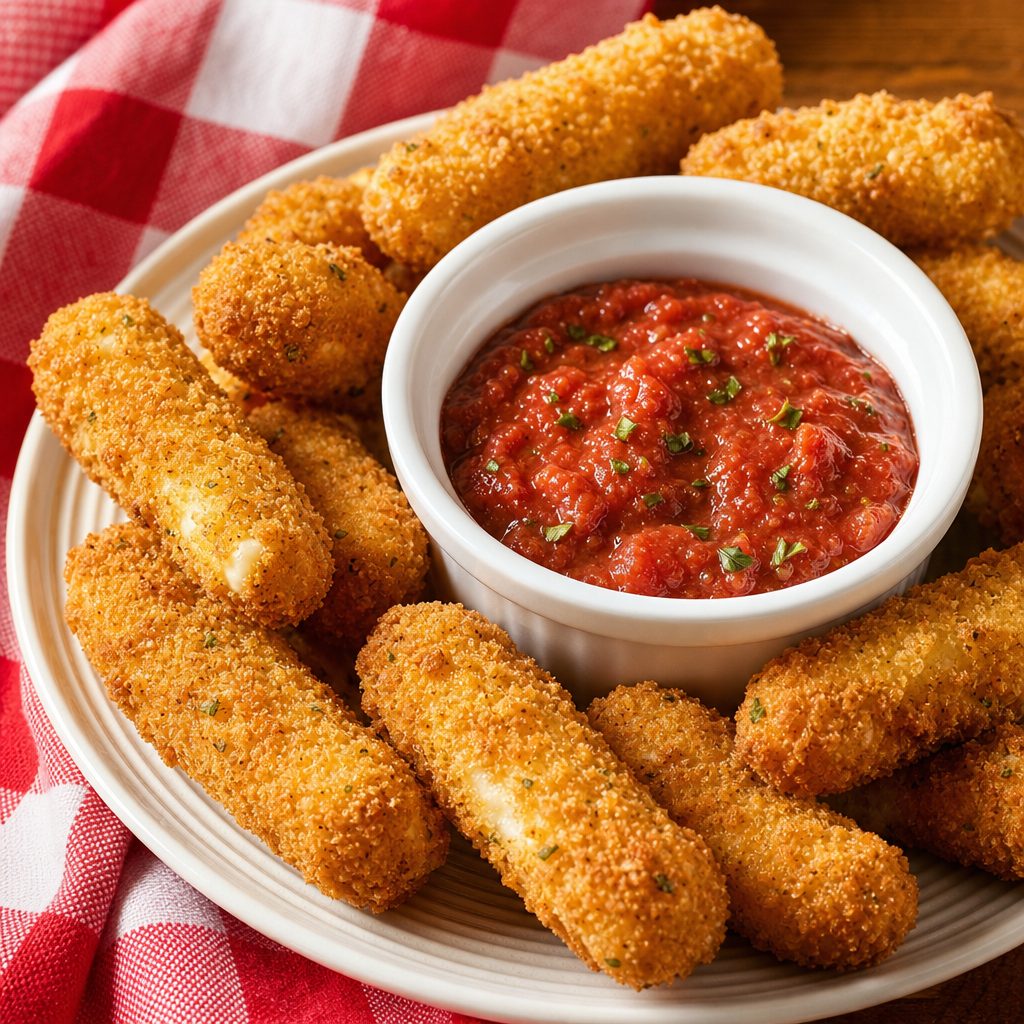 Mozzarella Sticks.