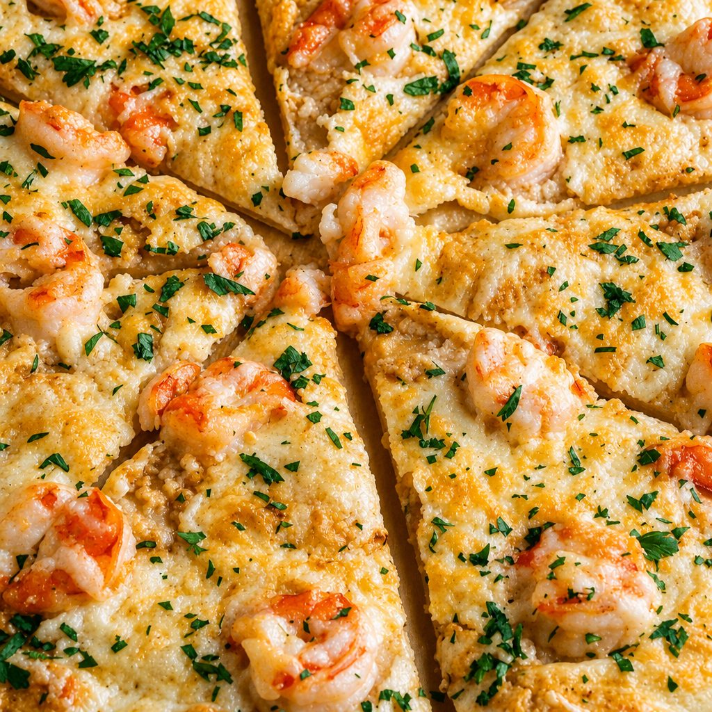 Shrimp Scampi Pizza - Medium 12".