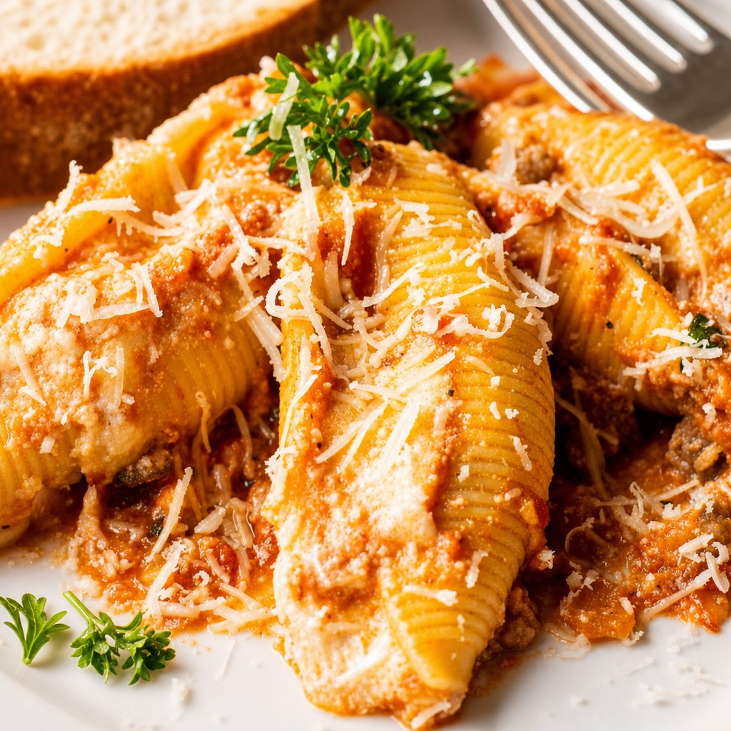 Baked Stuffed Shells.
